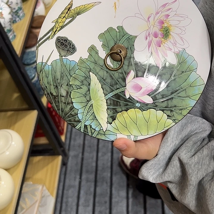 茶叶罐陶瓷家用储物罐瑕疵福利品介意勿拍