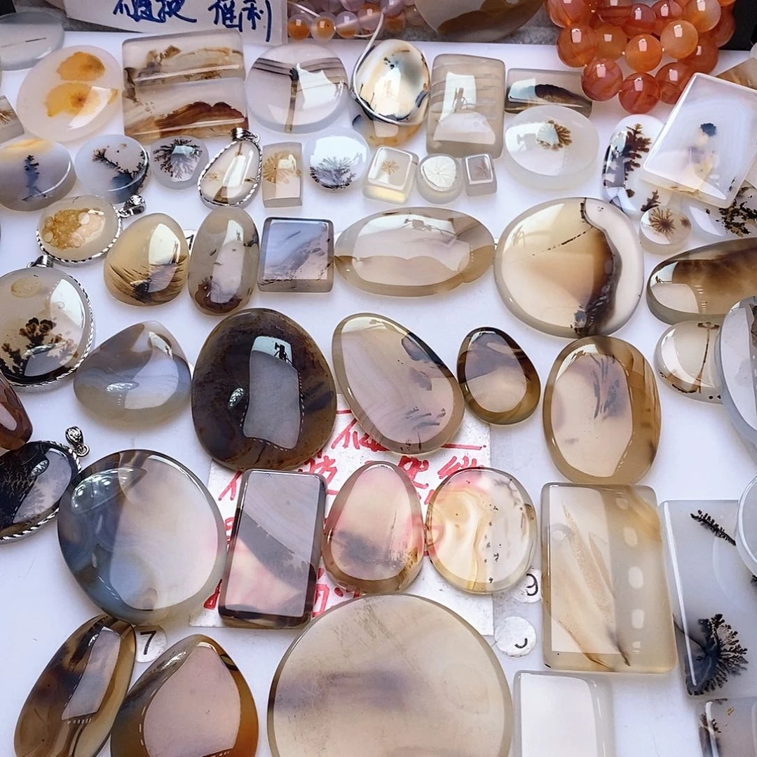 玛瑙/玉髓珠宝奇石未镶嵌森**淼