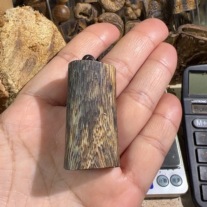 沉香吊坠白棋楠沉香吊坠5.4克