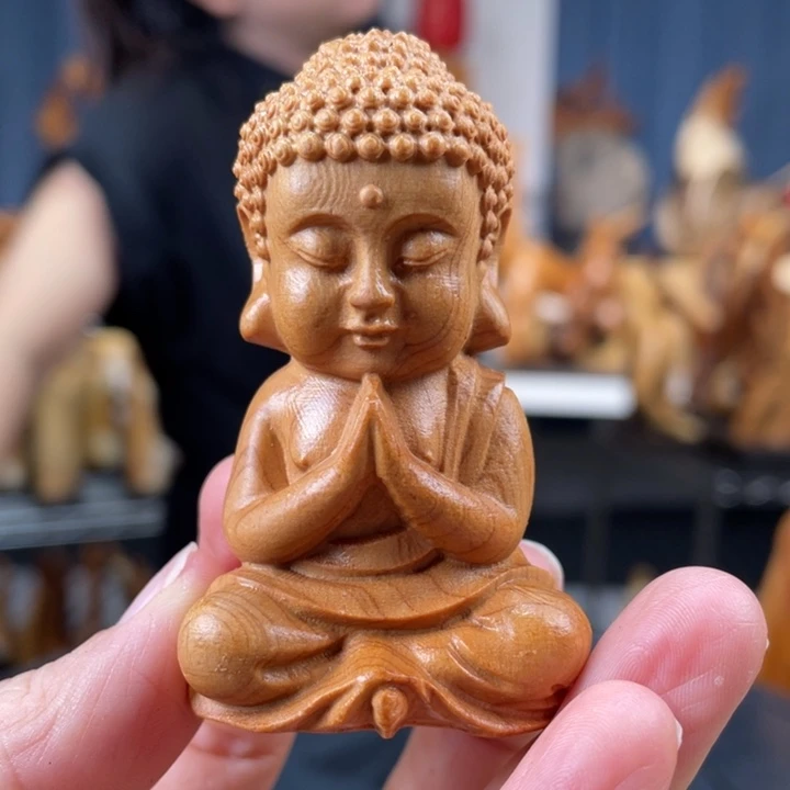 柏木（崖柏）手把件