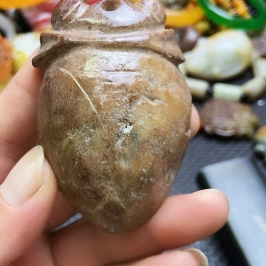 紫金钵盂菩提吊坠