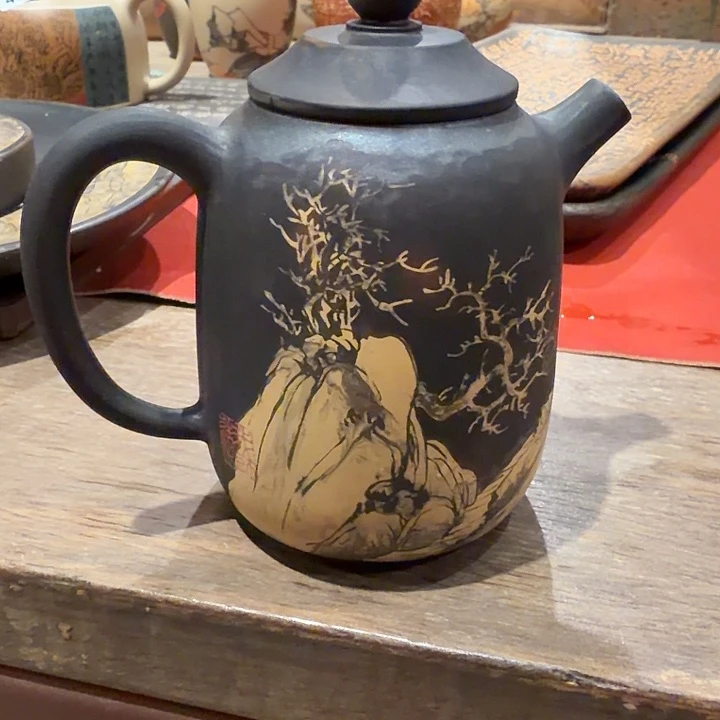 壶建水紫陶全手工