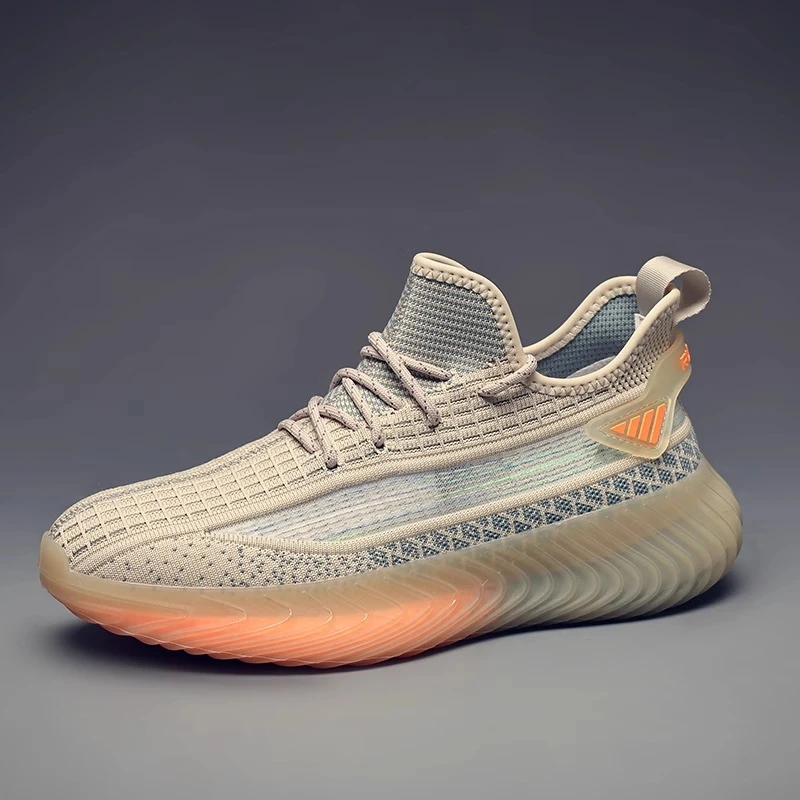 路易圣戈希男鞋夏季透气新款潮流百搭网面鞋子男款男士耐磨运动鞋