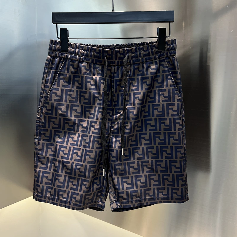 2025夏季新款潮牌百搭轻奢男装轻奢高品质简约休闲男士短裤