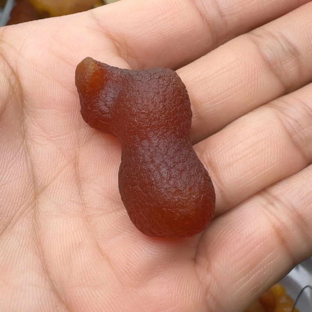 蜜蜡珠宝奇石未镶嵌天然蜜蜡海飘吊坠