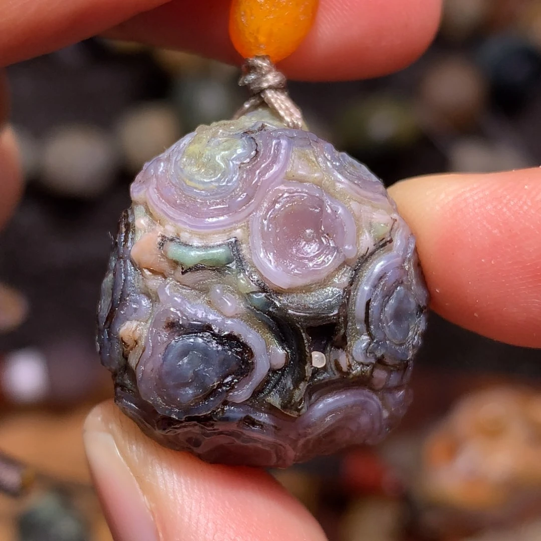 未镶嵌玛瑙/玉髓珠宝半成品