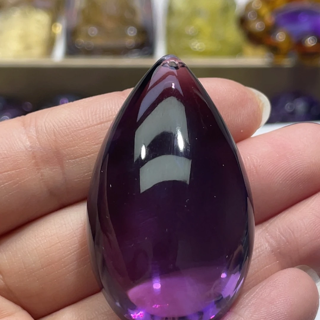 水晶颈饰未镶嵌定制