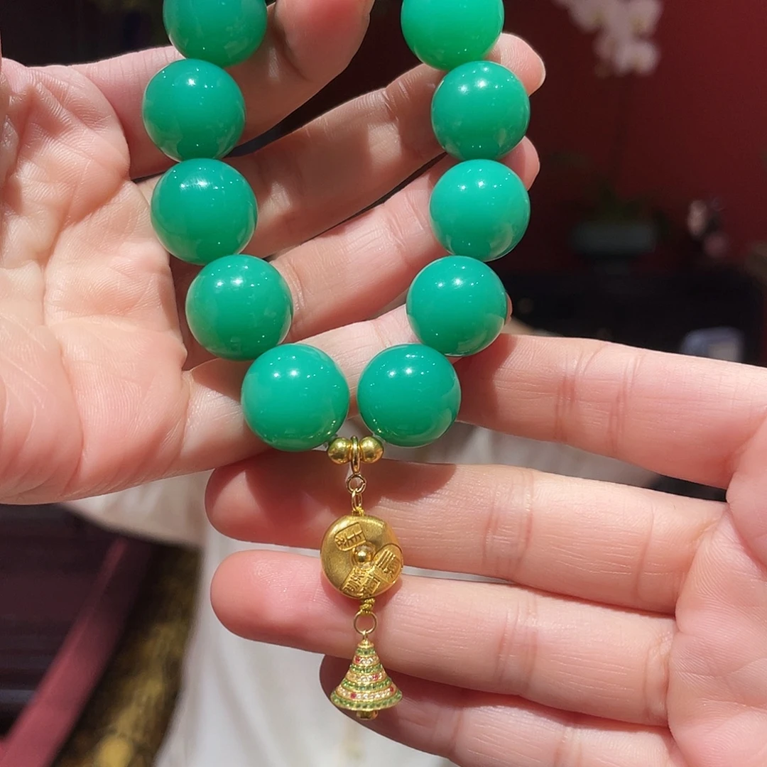 石英质玉未镶嵌手链澳玉
