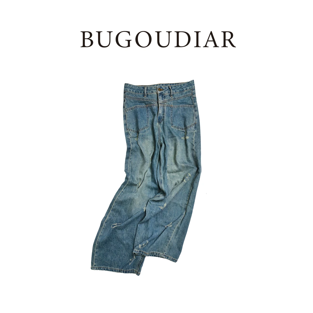 2024新款百搭时尚高品质牛仔长裤BU2024112