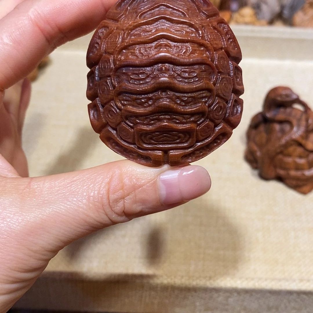 柏木（崖柏）M**王崖柏手把件，富甲