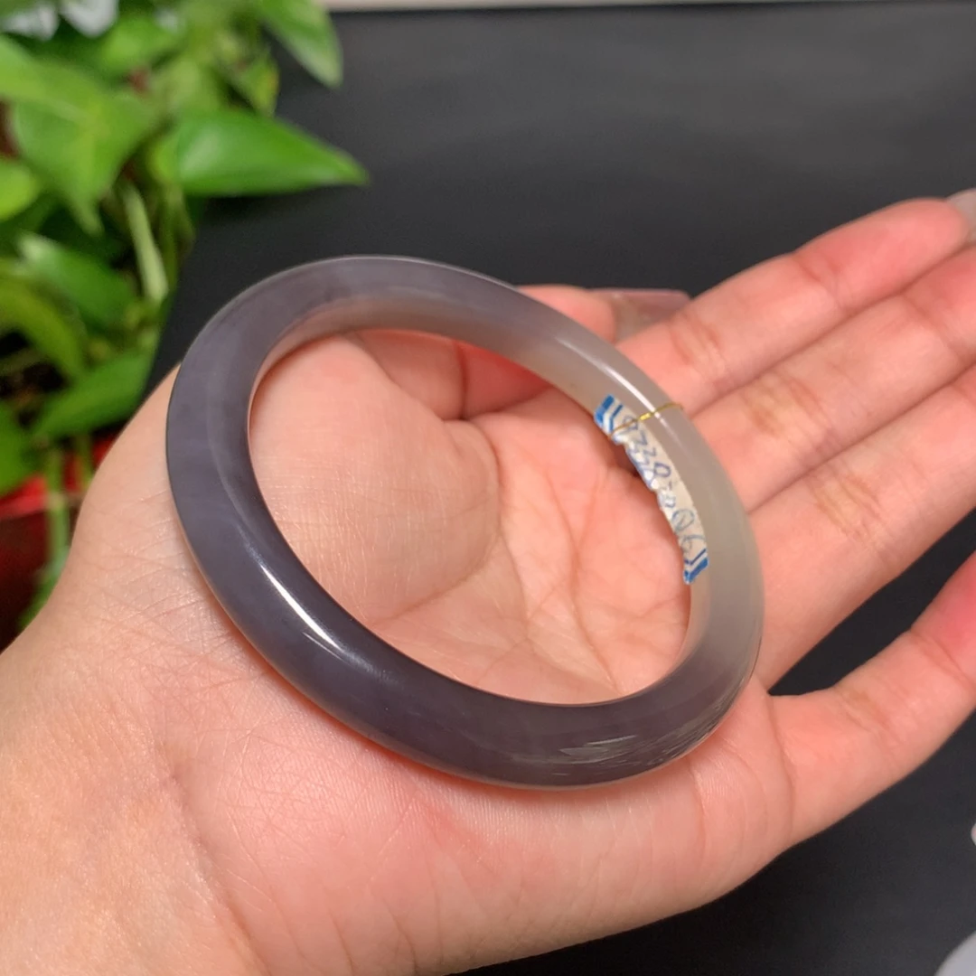 和田玉手镯未镶嵌56