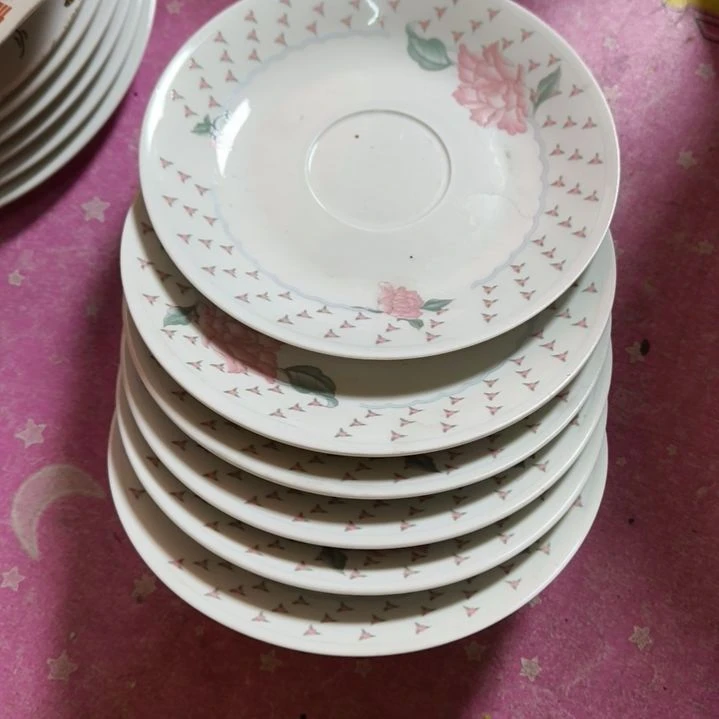 瓷片磁州窑五厂盘碗壶杯