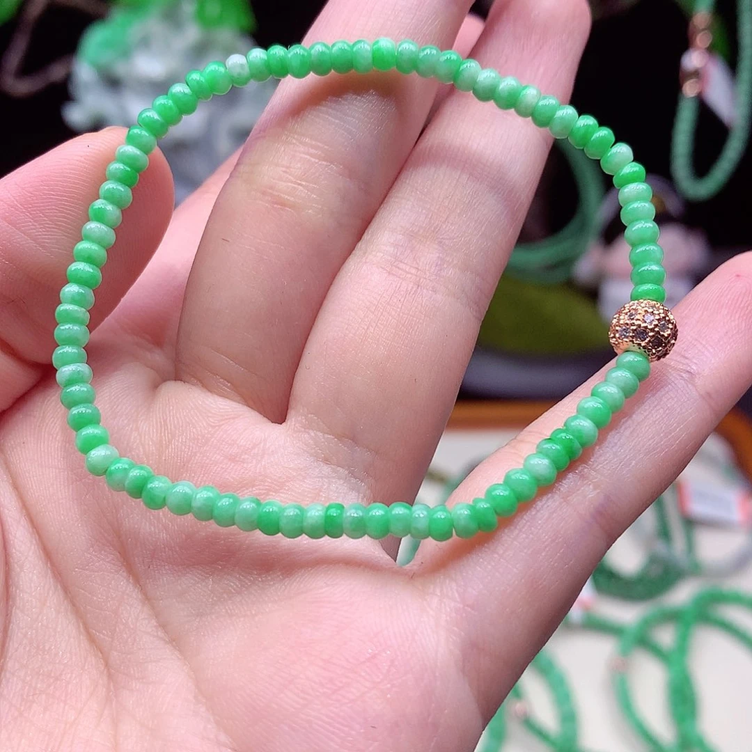 项链未镶嵌翡翠翡翠