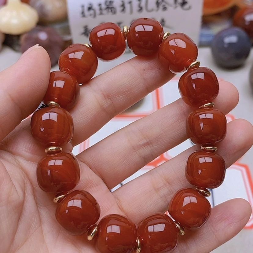 【闪购商品】未镶嵌玛瑙/玉髓珠宝半成品曼**华