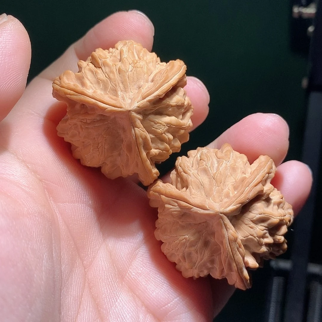 把件文玩核桃42盘山三棱全品