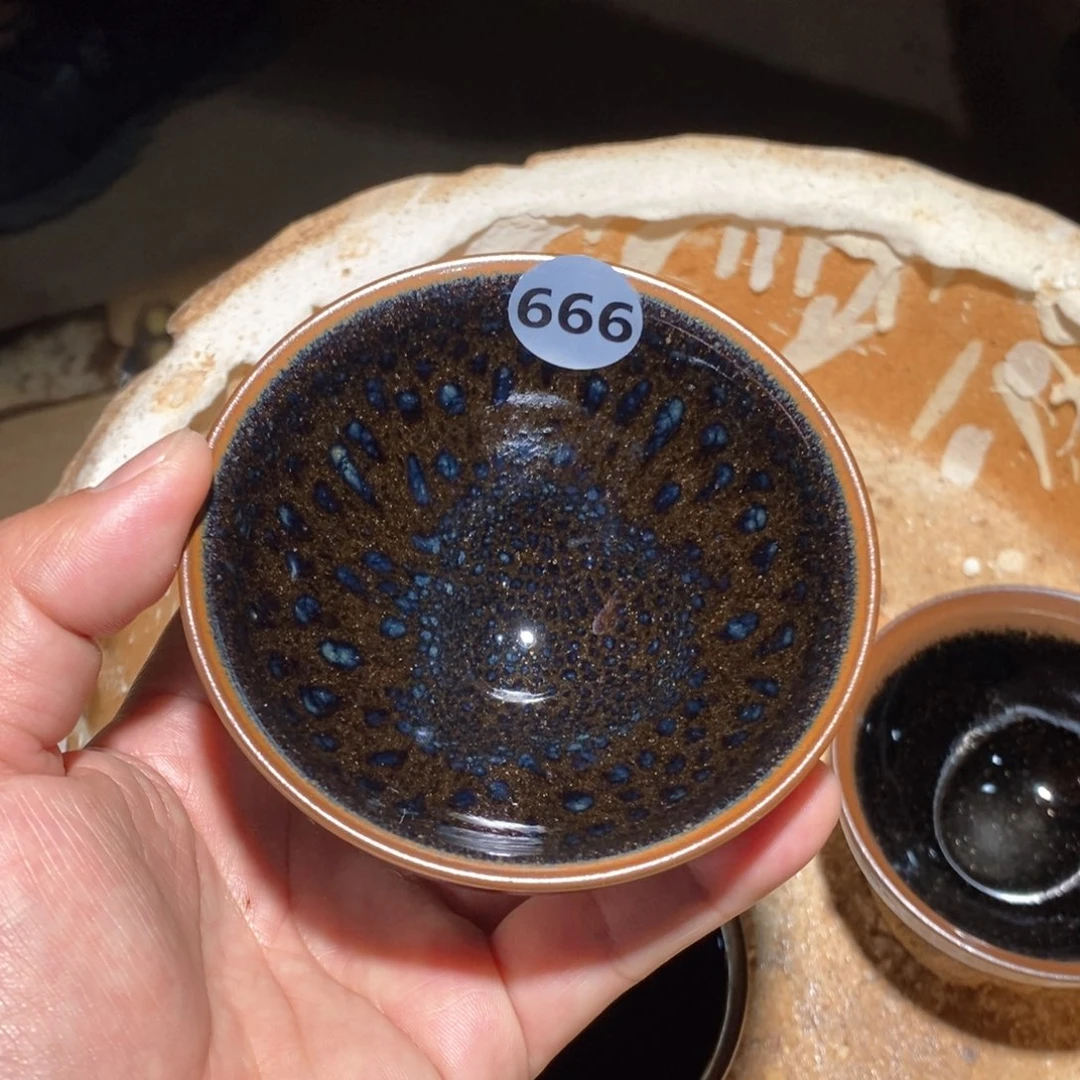 茶盏长聚龙窑柴烧