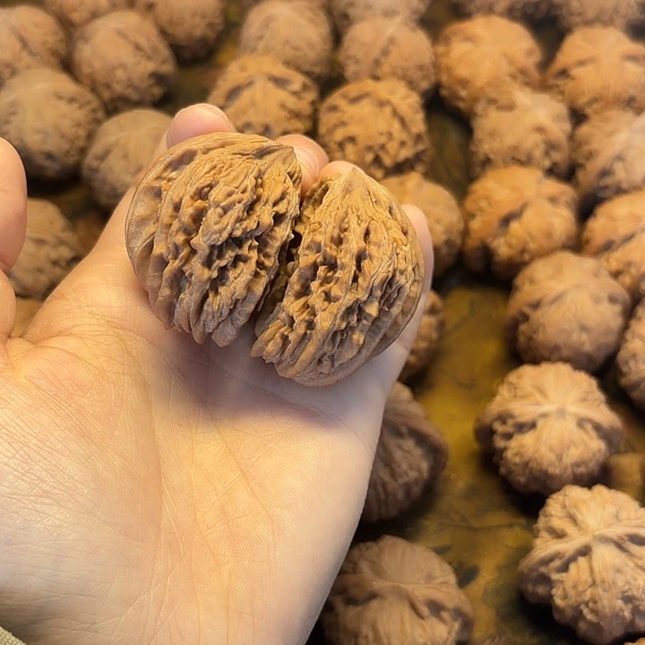 吊坠文玩核桃四座楼半壁1