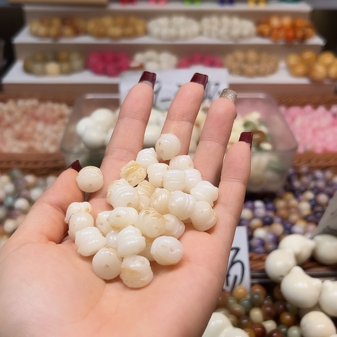 手串菩提根/象牙果卡12炭烤招财猫30颗
