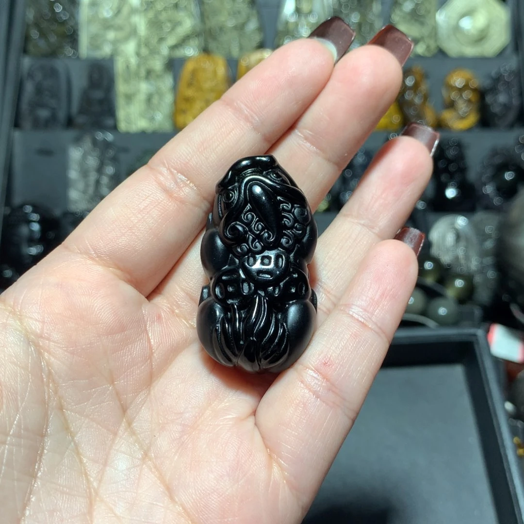 未镶嵌黑曜岩吊坠(不含链)沈****店