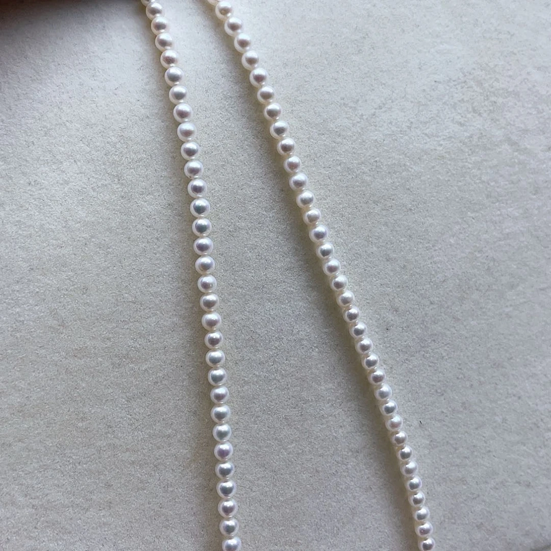 宁***y颈饰银S925镶嵌淡水珍珠