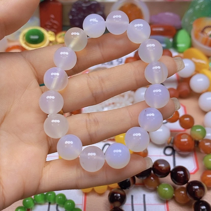 【闪购商品】玛瑙/玉髓颈饰未镶嵌心**尘