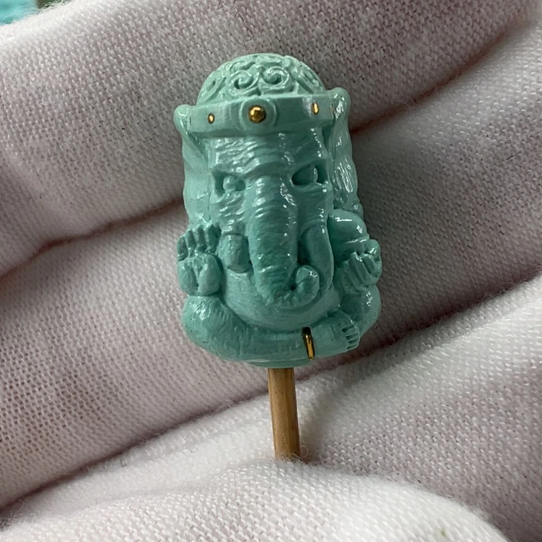 未镶嵌绿松石配饰13mm