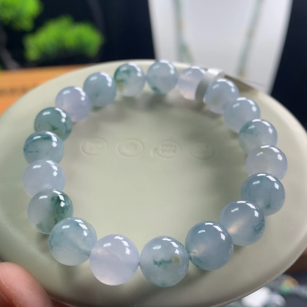 翡翠未镶嵌手链卡10