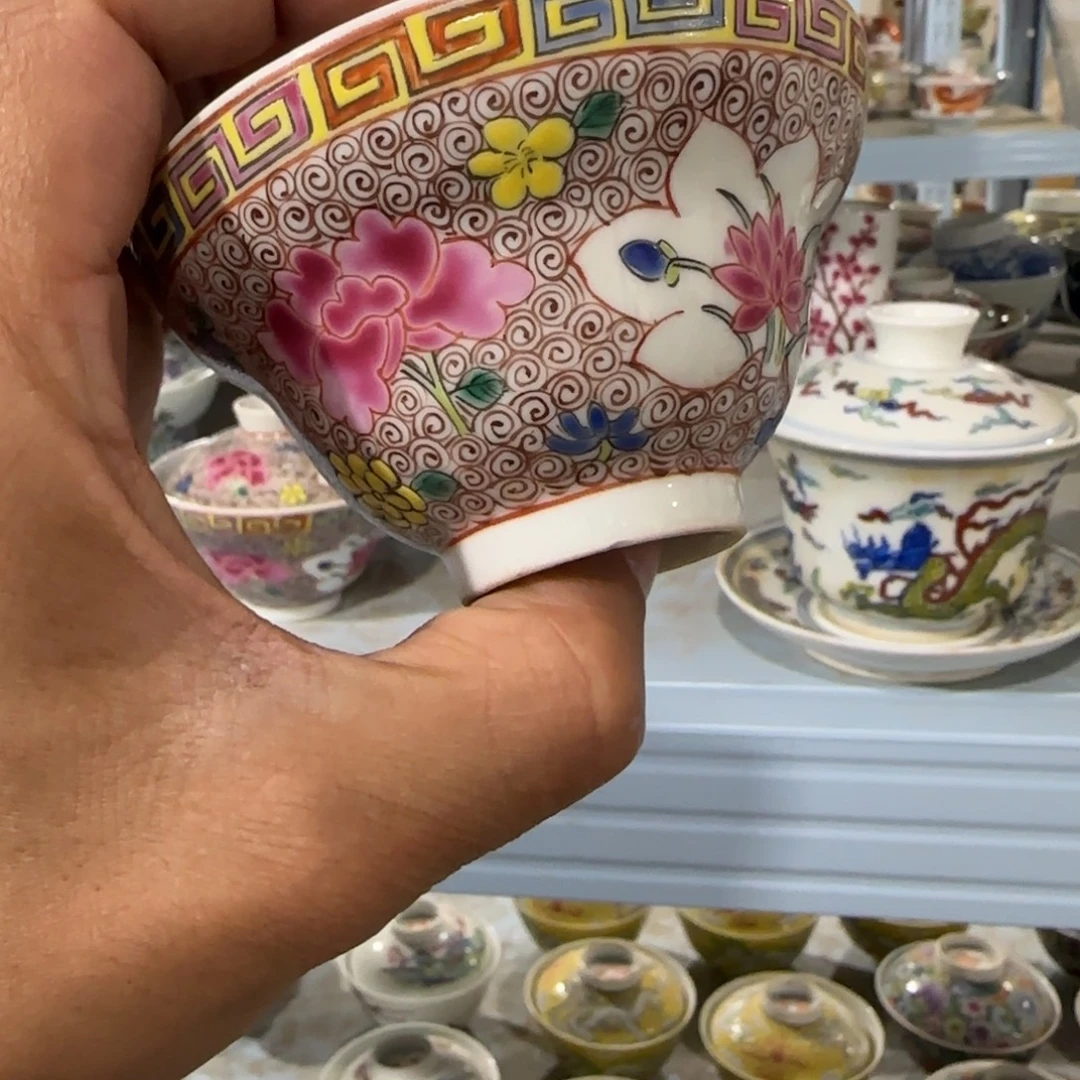 手绘瓷器全部处理