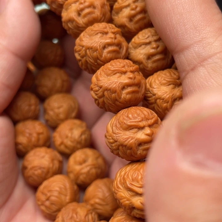 猴头核桃手串风****笑黑神