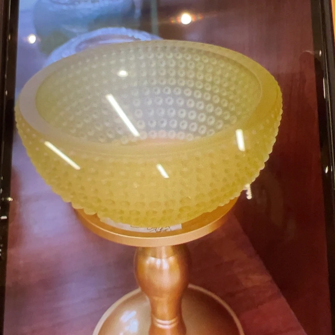 琉璃古法琉璃油灯碗