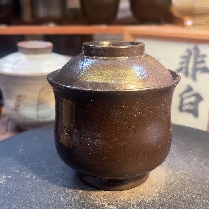 非白手作120ml盖碗