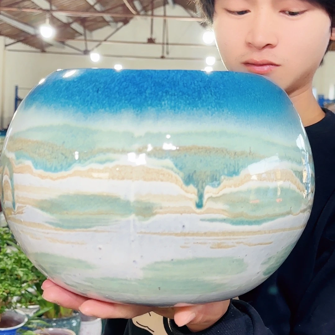 花盆紫砂高20口20……