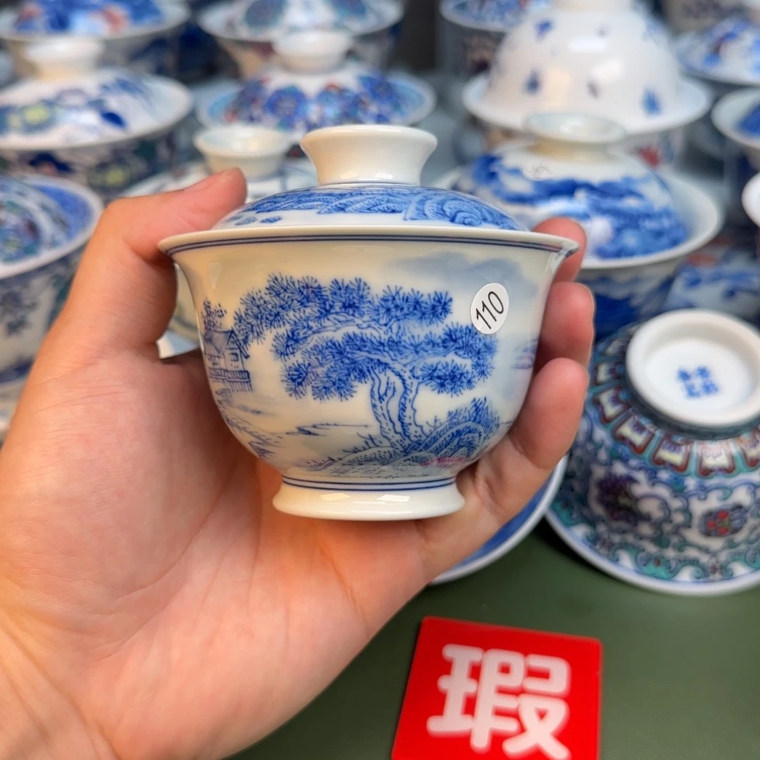 景德镇手工手绘茶器110