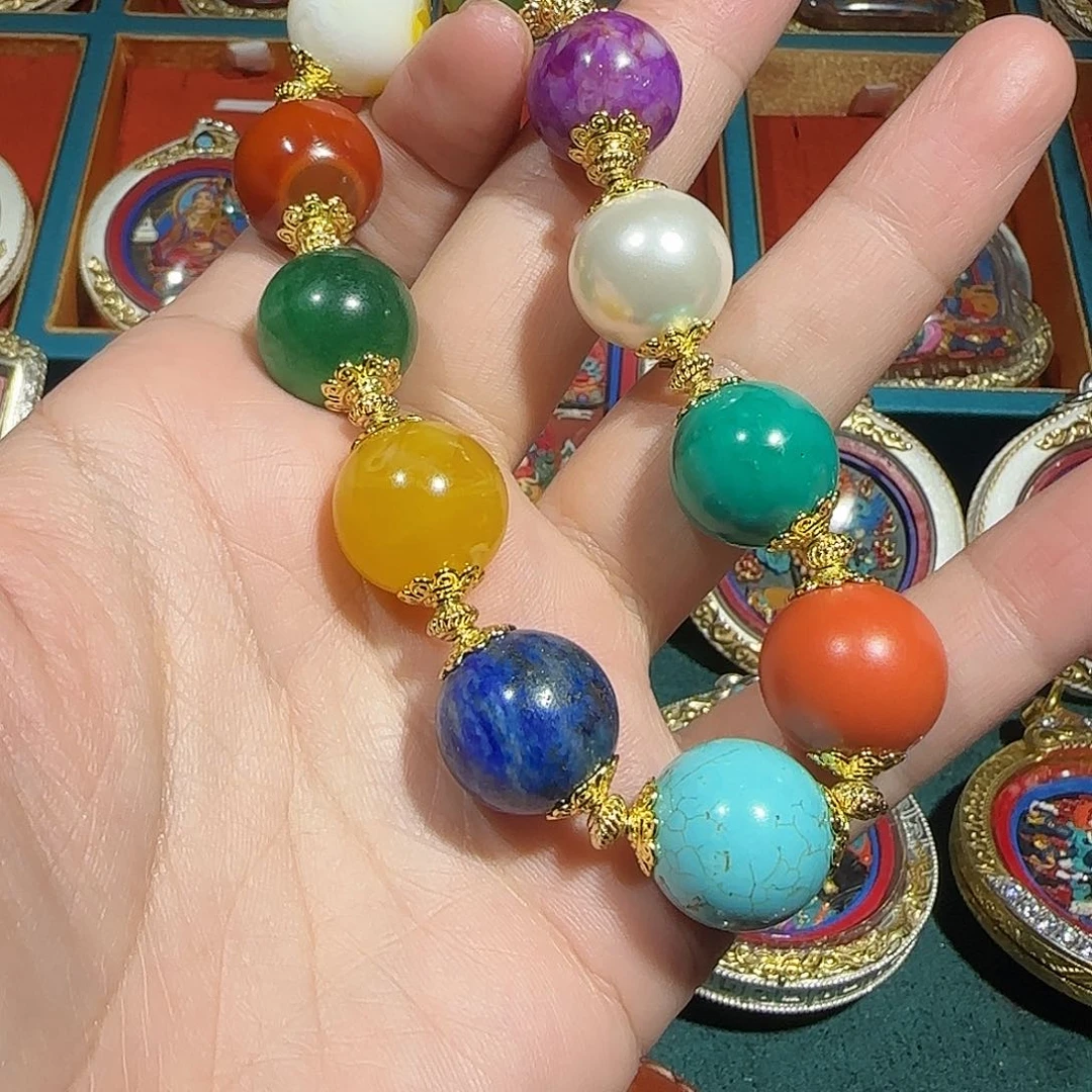 泥塑普*手串手工编织