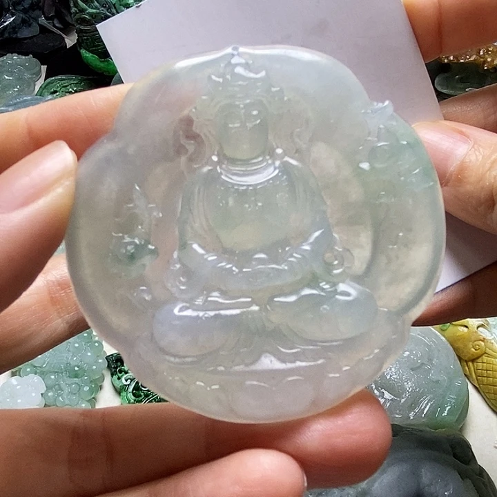 定制翡翠未镶嵌毛货