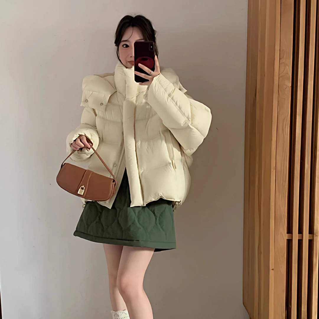 0707 次品无售后加厚超软云朵泡芙短款面包服A33-2-1