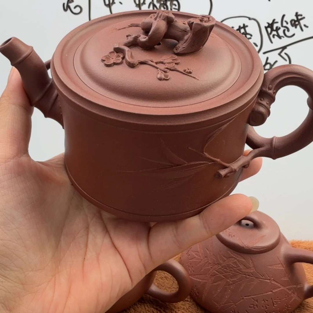 紫砂茶壶宜兴原矿底槽青300
