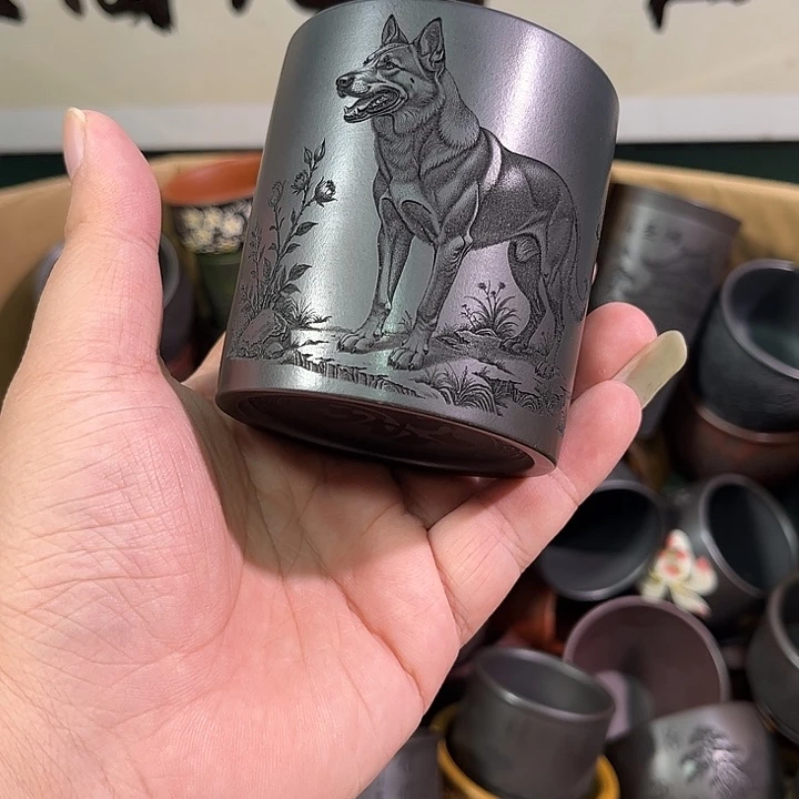 茶杯紫砂全手工紫砂主人杯
