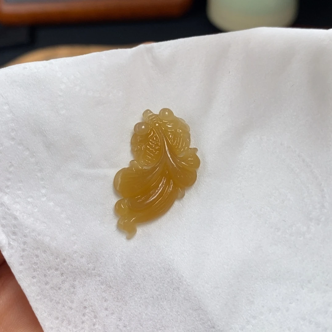 和田玉且末糖锦鲤未镶嵌