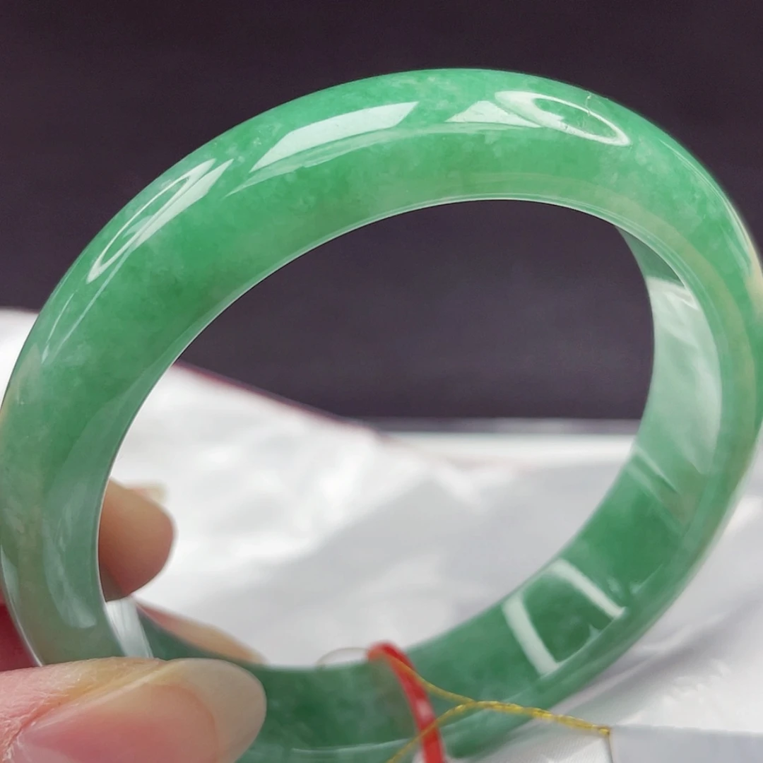 【闪购商品】未镶嵌手镯翡翠57圈074