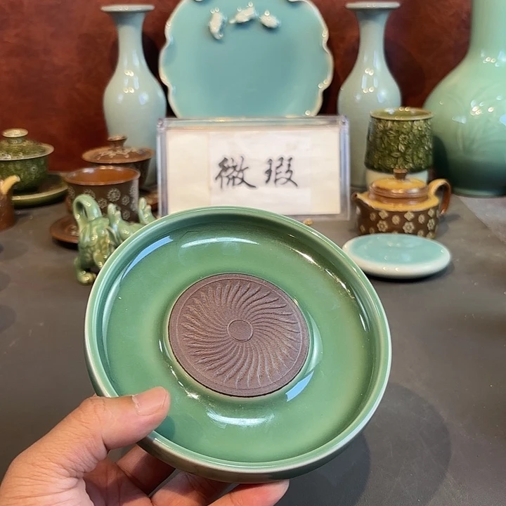 瓷片龙泉青瓷福利青瓷