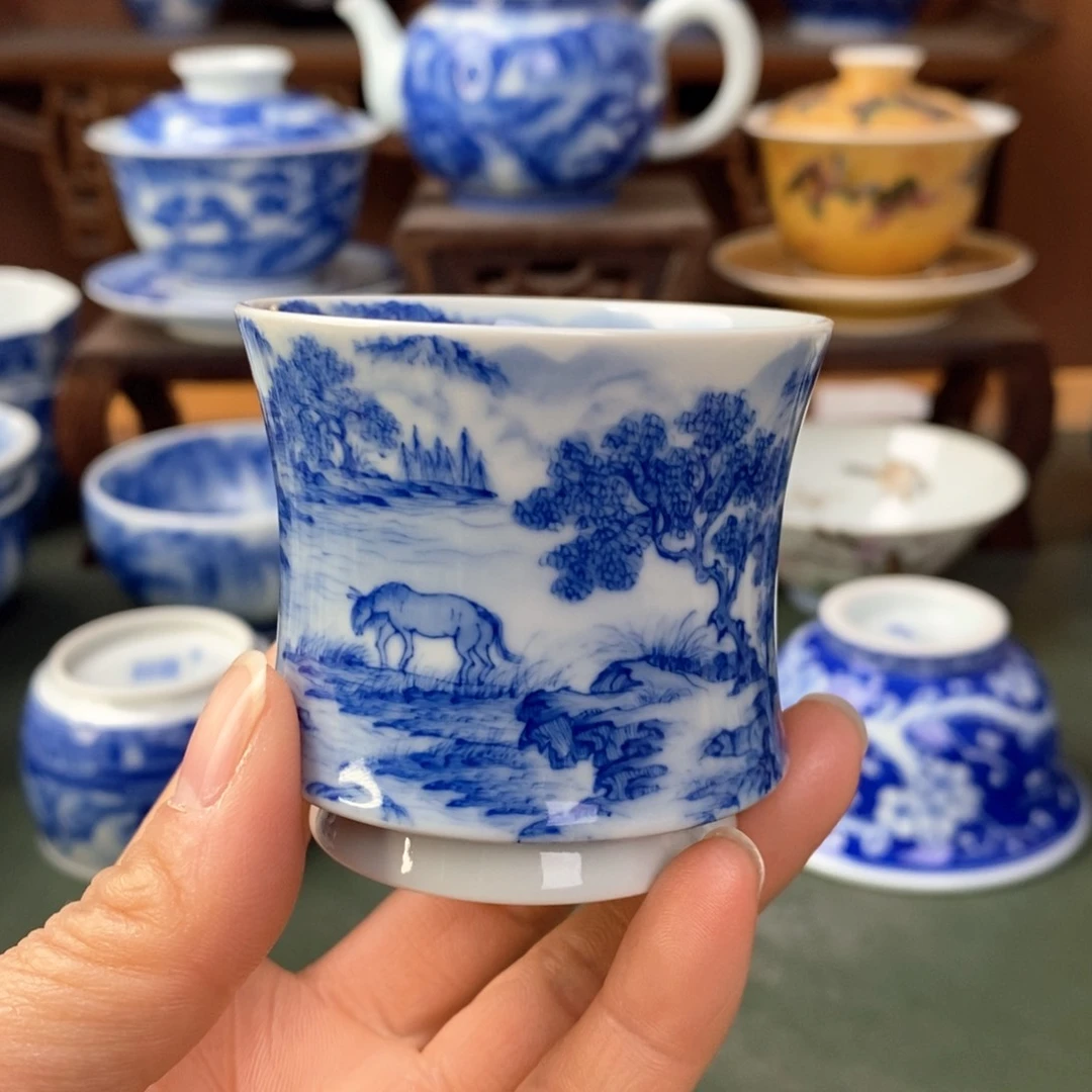 杯?****.景德镇陶瓷手工手绘