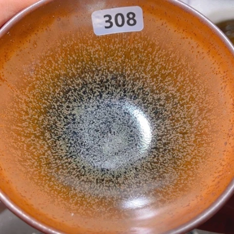 茶盏原矿原釉柴烧建盏