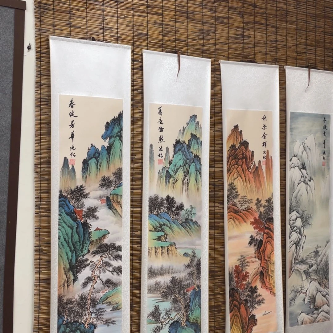 国画老师手笔手绘作品y