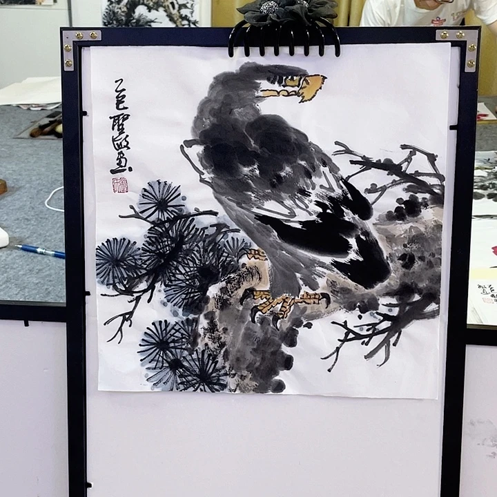 国画张圣敏先生纯手绘作品