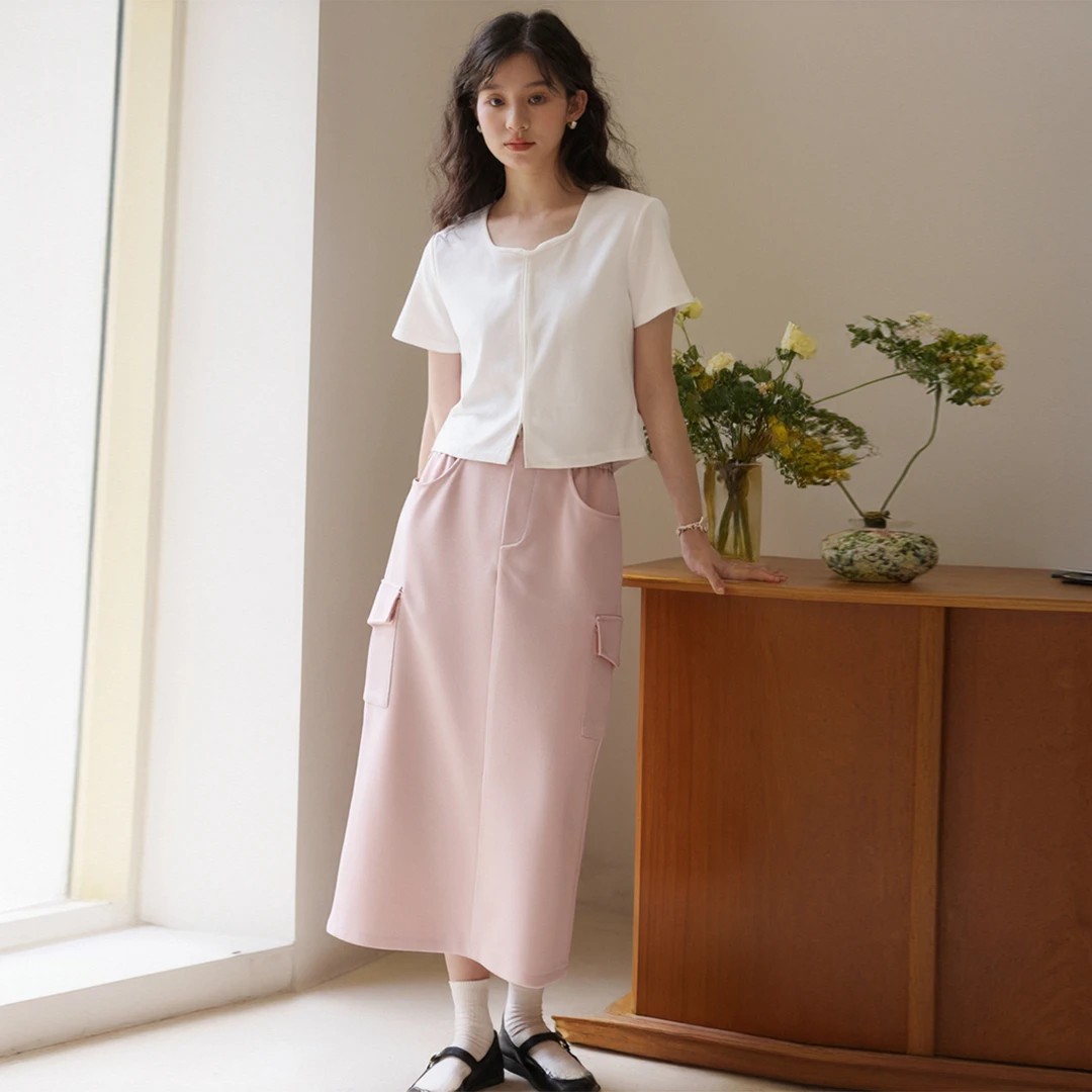 【片】简约洋气大方好看漂亮半裙2025秋季新款七号铺撤柜女装