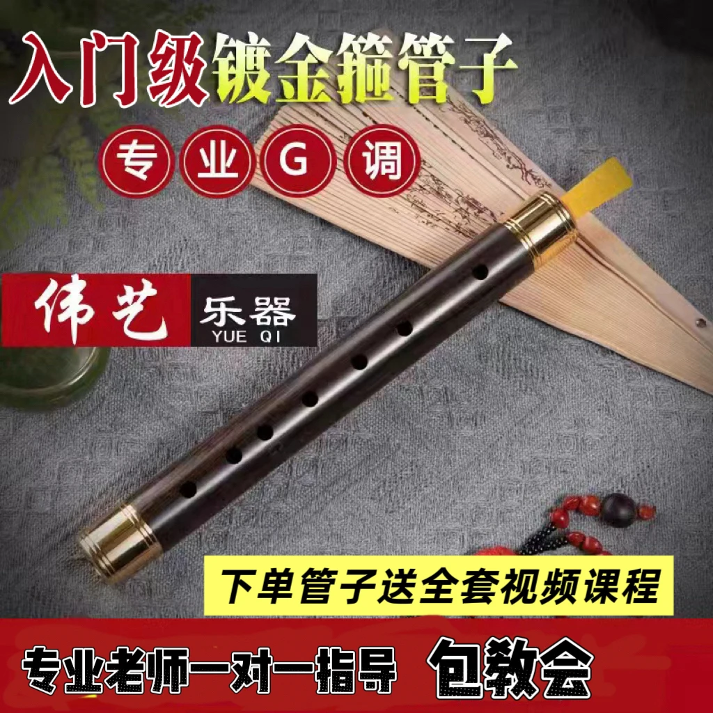 【入门级】紫光檀专业G调管子