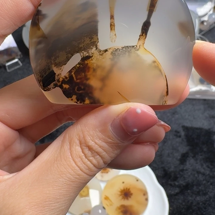 玛瑙/玉髓未镶嵌摆件