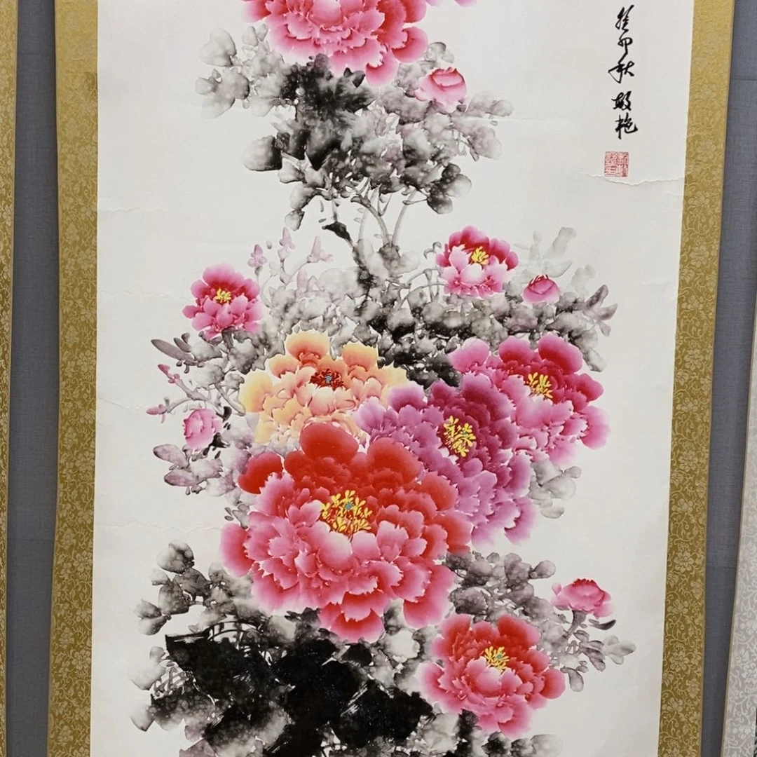 国画老师手笔手绘作品