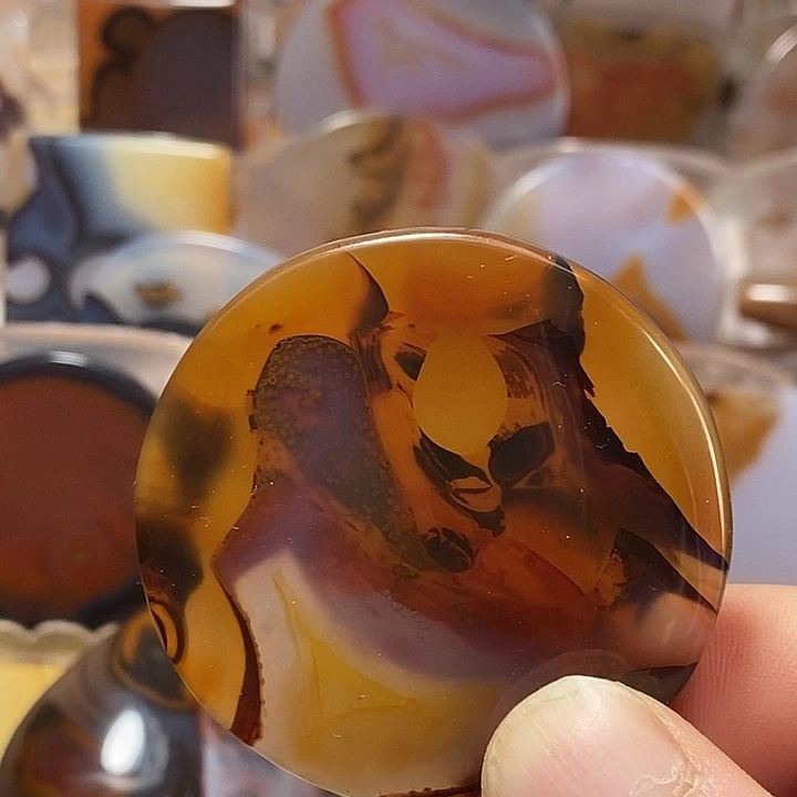 玛瑙/玉髓合金戒指